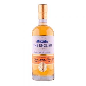 English Whisky Bourbon Single Malt, Small Batch No., 46% whisky bottle