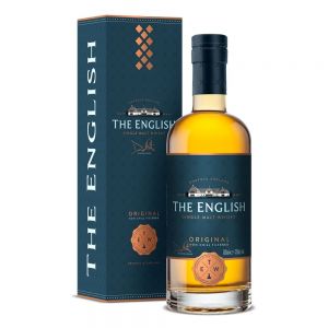 English Original Single Malt, Bourbon Cask, 43% whisky bottle