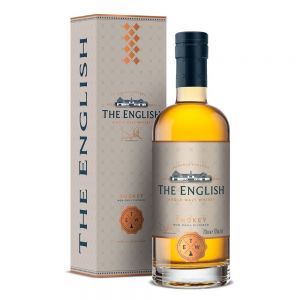 English Smokey Single Malt, Bourbon Cask, 43% whisky bottle