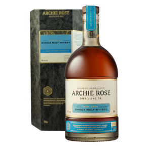 Archie Rose Rum Cask Single Malt Whisky, Triple Molasses Rum Cask, 2023, 46% whisky bottle