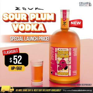 Zouk Sour Plum Vodka