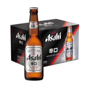 Asahi Super Dry Beer Bottle (24 x 330ml)