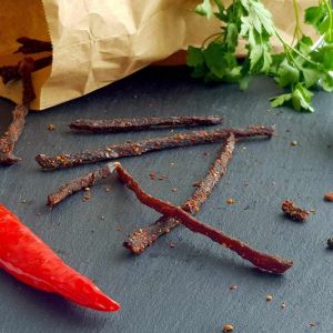 Baggie's Beef Chilli Biltong Sticks - 100g