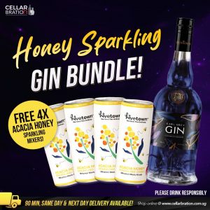 Dunrobin Earl Grey Gin (FREE: 4x Acacia Sparkling Honey)