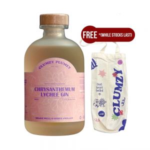 Clumzy Plumzy Chrysanthemum Lychee Gin (FREE: 1x Canvas Bag)