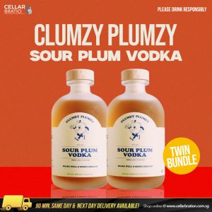 Clumzy Plumzy Sour Plum Vodka Twin Bundle