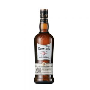 Dewar's 12 Year Old, Oak & Sherry Cask, 40% whisky bottle