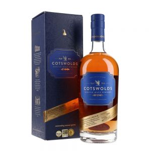 Cotswolds Single Malt Whisky, Bourbon & STR Red Wine Cask, 46% whisky bottle