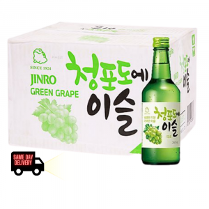 Jinro Green Grape Soju (20btlx360ml)