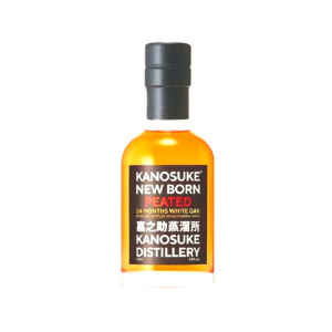 Kanosuke New Born Peated 2 Year Old, American White Oak & ex-Shochu Cask, 2020, 58% whisky bottle