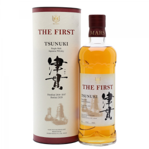 Mars Tsunuki The First, Bourbon & Sherry Cask, 2020, 50% whisky bottle
