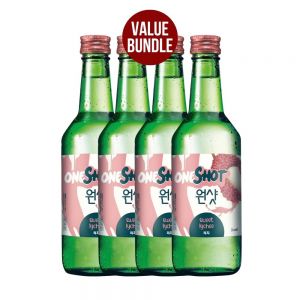 Oneshot Sweet Lychee Soju (4 x 360ml)