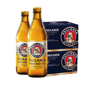 Paulaner Munchner Hell Quart Twin Bundle (40 x 500ml) [BBD: 31 Oct 2026]