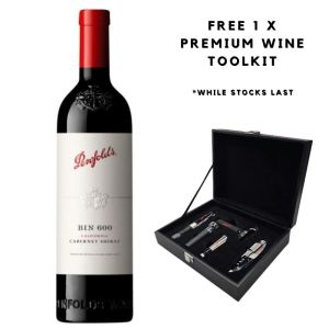 Penfolds Bin 600 Cabernet Shiraz + 1 x Premium Wine Toolkit