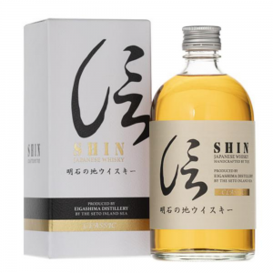 Shin Blended Whisky Classic 2 Year Old, Bourbon Cask, Sherry Cask, Japanese Shochu (American Oak) Cask, 40%, 70cl whisky bottle