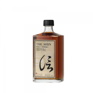 Shin Pure Malt Mizunara Oak Finish, 48% whisky bottle