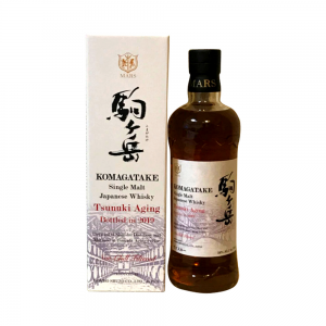 Mars Komagatake Tsunuki Aging, Bourbon, American White Oak Puncheon & Sherry Hogshead & Umeshu Cask, 2019, 56% whisky bottle