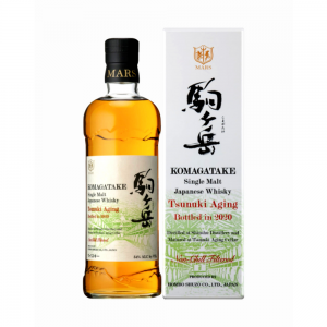Mars Komagatake Tsunuki Aging, 2020, 48% whisky bottle