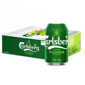 Carlsberg Beer Can (24cans X 320ml) Best Before: 03/08/2022