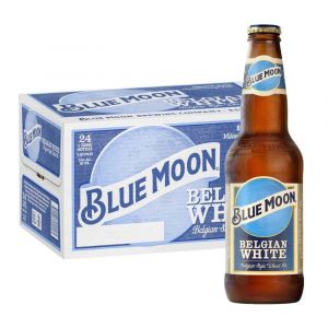Blue Moon Belgian White beer carton