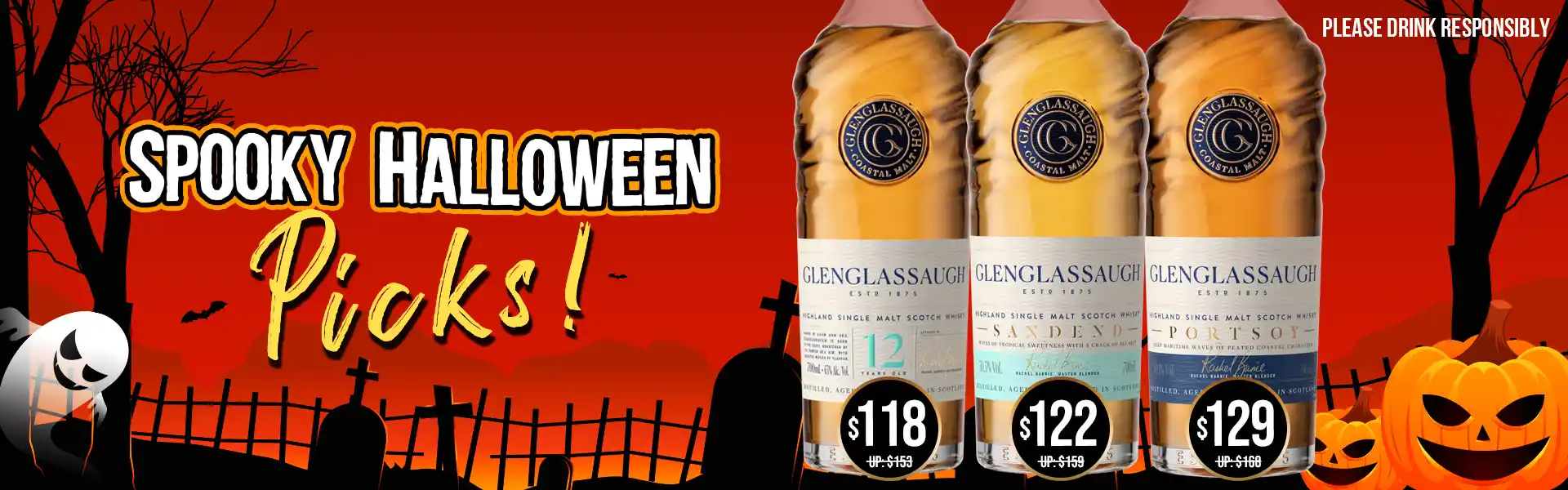 Halloween Glenglassaugh (Oct 25)